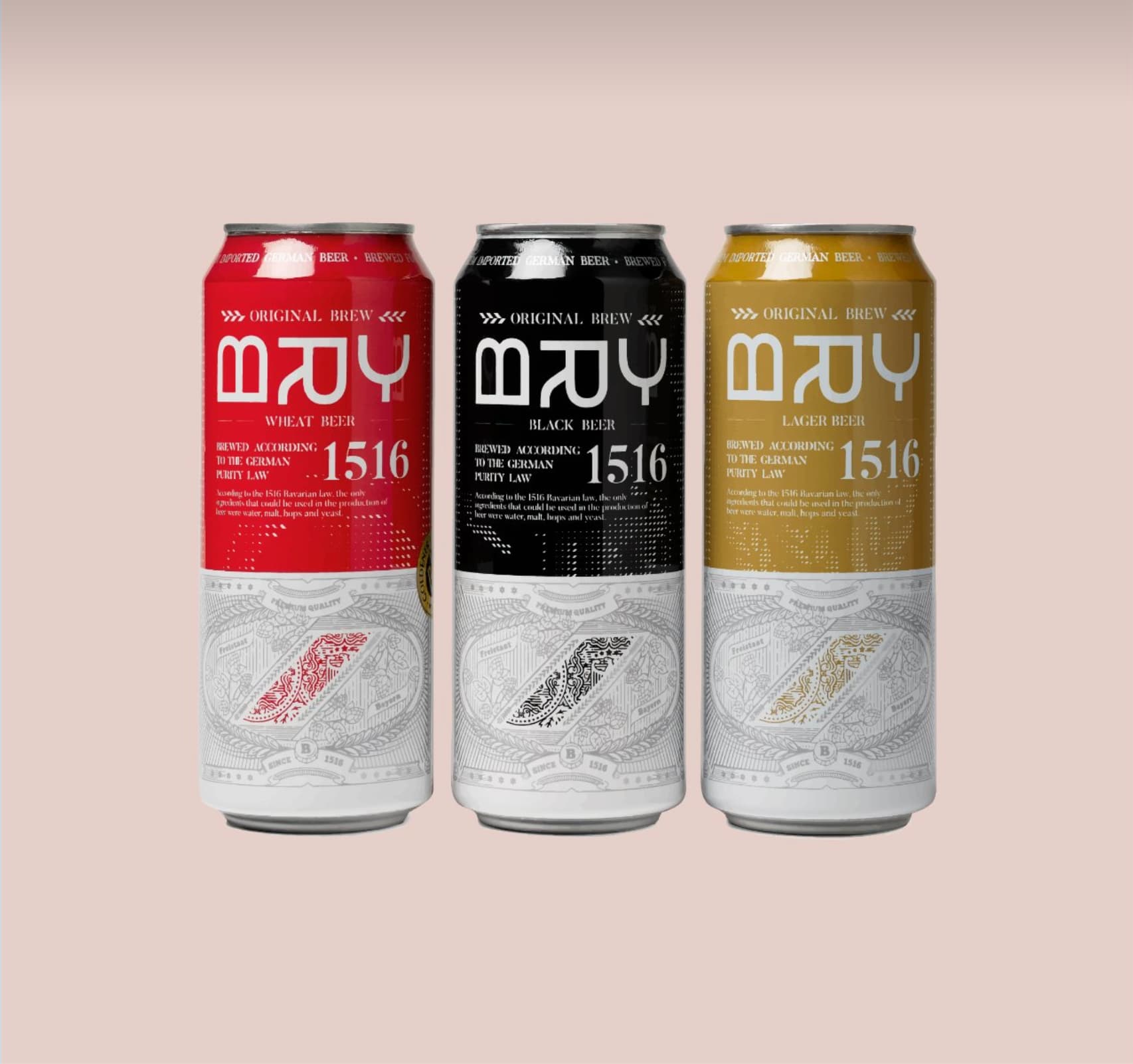 Beer can label customer 1